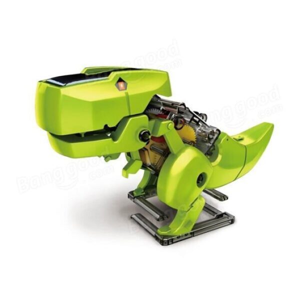 High Tech DIY 4in1 Transforming Solar Powered DinoRobot - Image 2