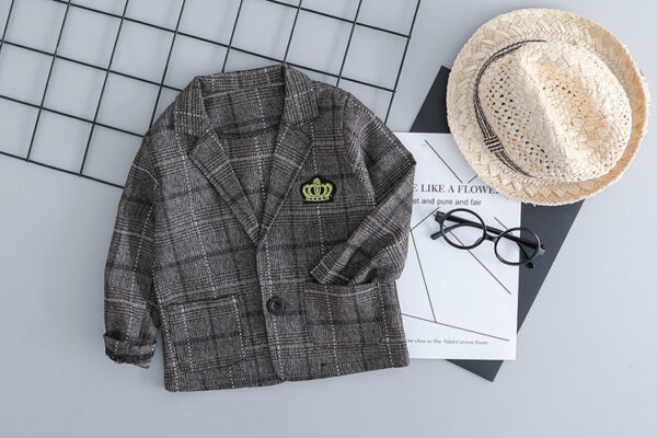 British small suit children's suit gentleman three-piece suit - Image 3