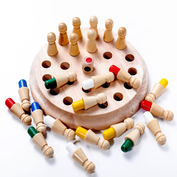 Children's Wooden Educational Toys Memory Chess Kid Early Education Toys - Image 5