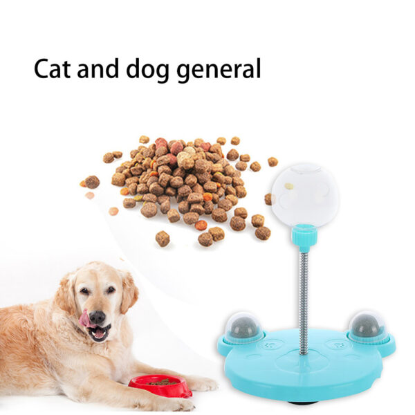 Pet Feeder Cat Toy Pets Leaking Food Ball Self-Playing Tumbler Funny Swing Feeder Puzzle Toys Playing Training Dispenser Bowl - Image 5