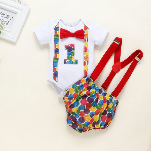 Children's Clothing Summer Clothing Baby Romper Birthday - Image 5