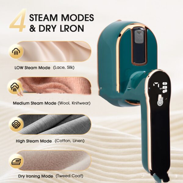 Handheld Garment Steamer Home Travel Portable Ironing Machine - Image 6