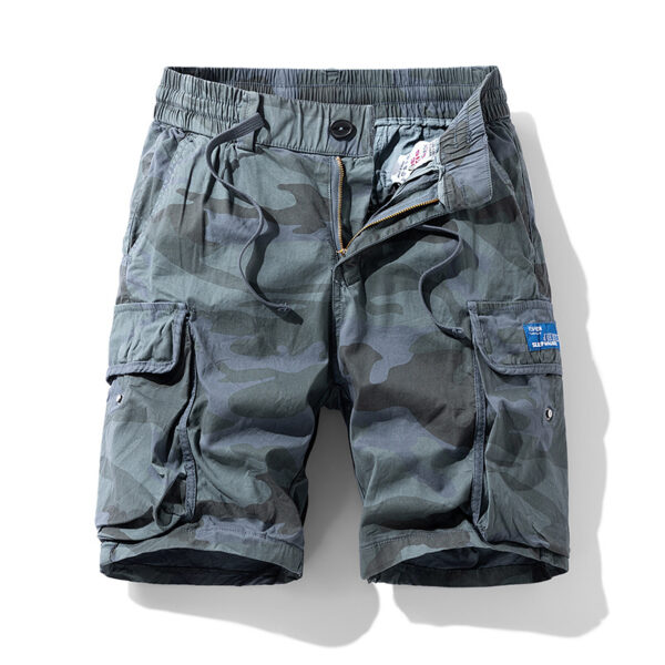 Camouflage New Work Clothes Sports Shorts Men - Image 6