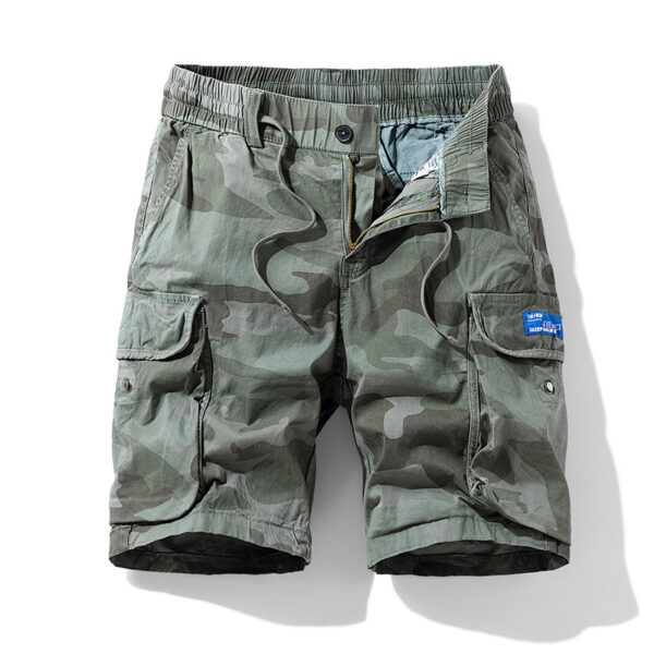 Camouflage New Work Clothes Sports Shorts Men - Image 2