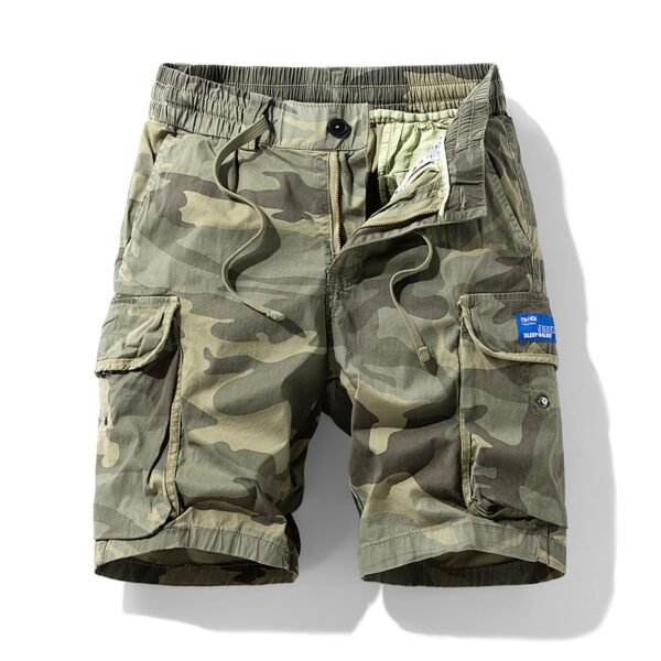 Camouflage New Work Clothes Sports Shorts Men - Image 5