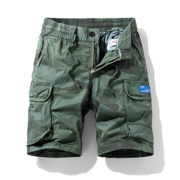 Camouflage New Work Clothes Sports Shorts Men - Image 3