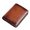 Genuine Leather Anti-theft Swiping Ultra-thin Cheng E Wallet - Image 8