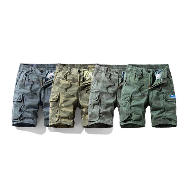 Camouflage New Work Clothes Sports Shorts Men - Image 7