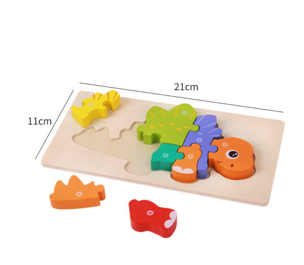 Children's Educational Toys Wooden Three-dimensional Montessori - Image 7