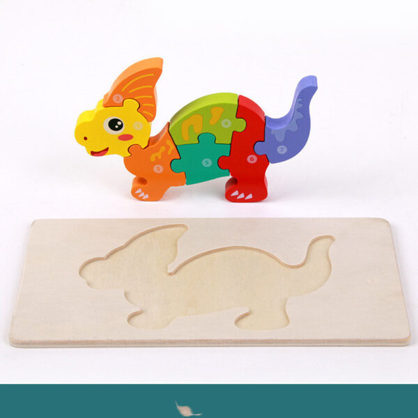 Children's Educational Toys Wooden Three-dimensional Montessori - Image 6