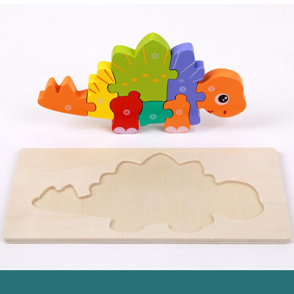 Children's Educational Toys Wooden Three-dimensional Montessori - Image 9