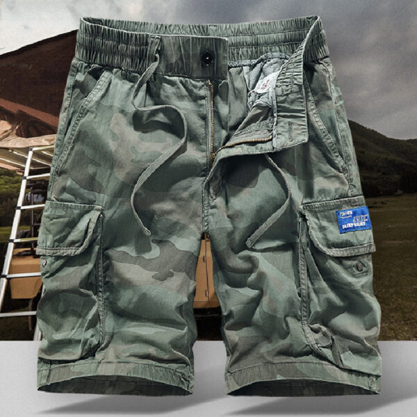 Camouflage New Work Clothes Sports Shorts Men - Image 4