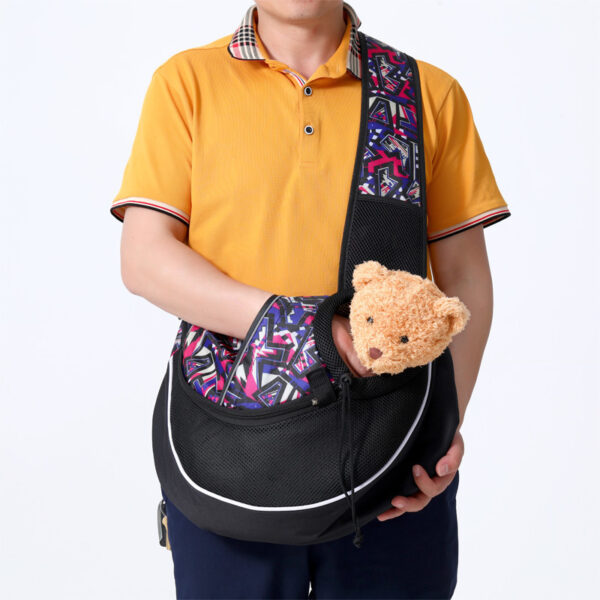 Outdoor Portable Crossbody Bag For Dogs Cats - Image 7