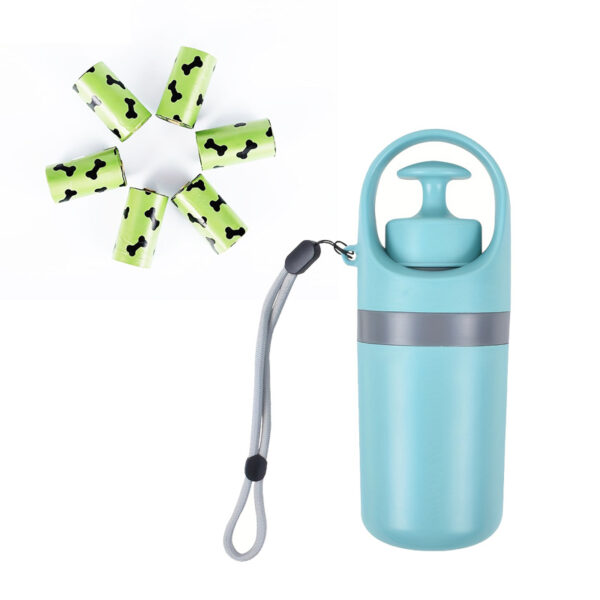 Portable Dog Poop Scooper, Sanitary Dog Waste Picker Upper With Bag Dispenser, Convenient Pet Waste Cleaner For Dog Walkers, Attachable To Dog Leash, Harness Or Waist - Image 7