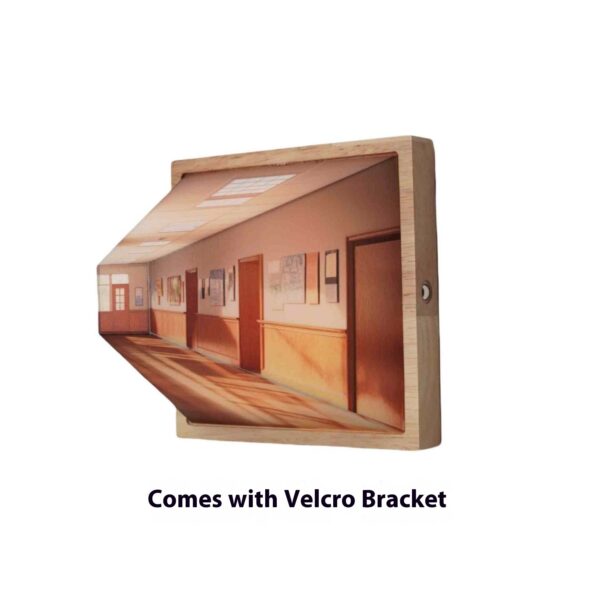 3D Illusion Night Light Gallery Bedside Picture Style Creative Modern Simulate Sunshine Drawing Night Light Gift - Image 5