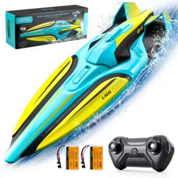 4DRC S1 RC Boat Remote Control Boat For Children And Adults 20 ,MPH Racing Boat 2.4GHz, Gift For Children And Adults, Banned Platform Temu