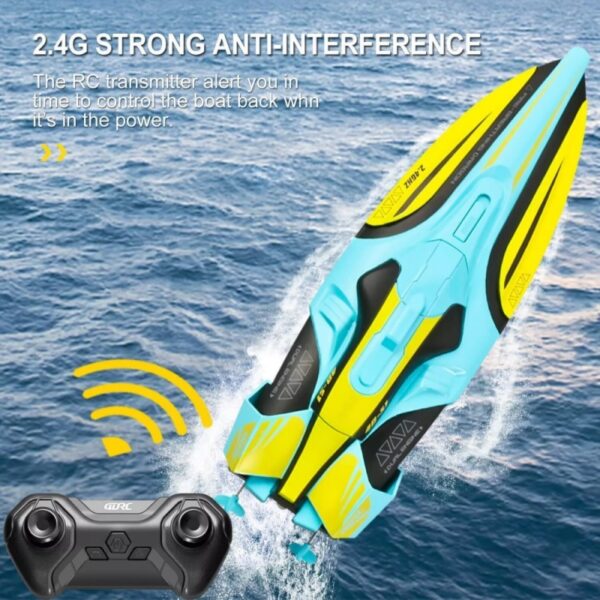 4DRC S1 RC Boat Remote Control Boat For Children And Adults 20 ,MPH Racing Boat 2.4GHz, Gift For Children And Adults, Banned Platform Temu - Image 7